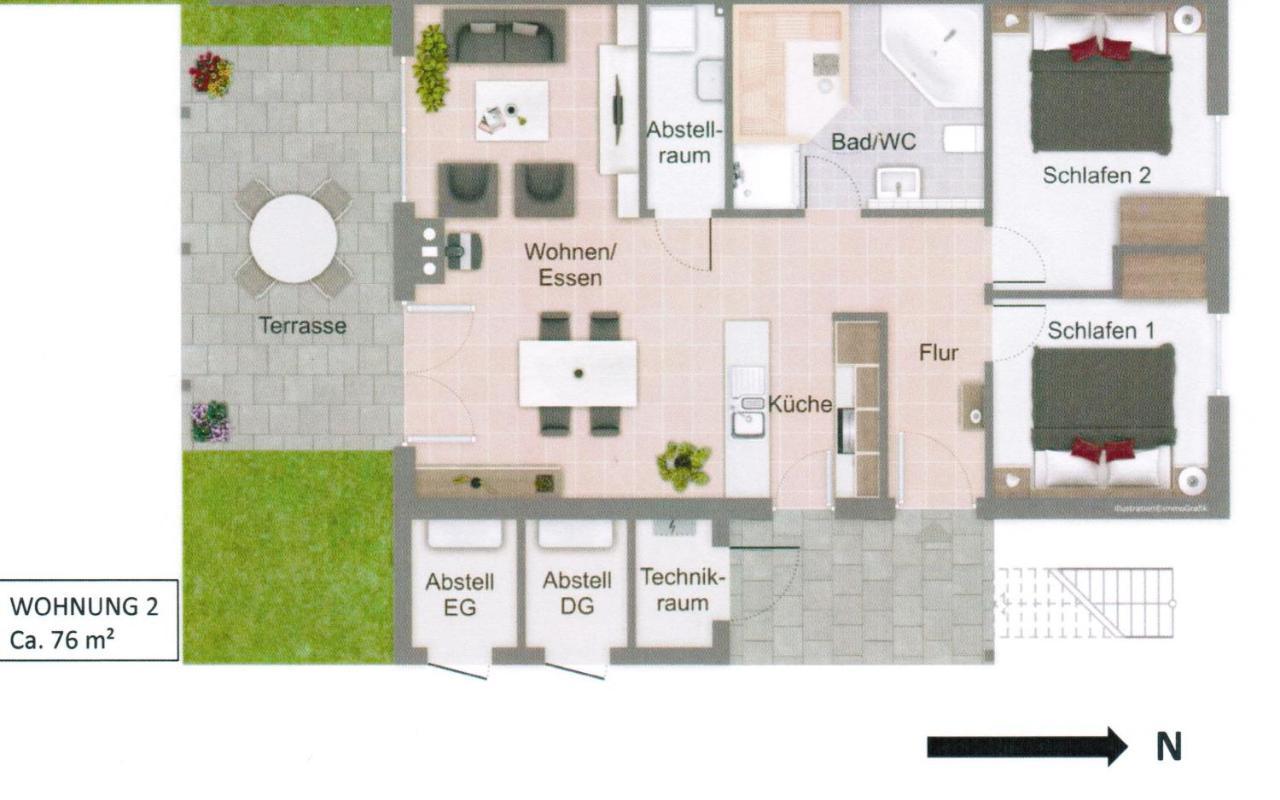 5*Ferienwohnung Seeblick 2 Wendisch Rietz Exteriér fotografie